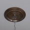 Ekena Millwork Cole PVC Medallion (Canopies up to 5 1/8"), 19"OD x 3 1/2"ID x 1"P, Textured Metallic Mystic Brown CMP19COAMB - alternate 10